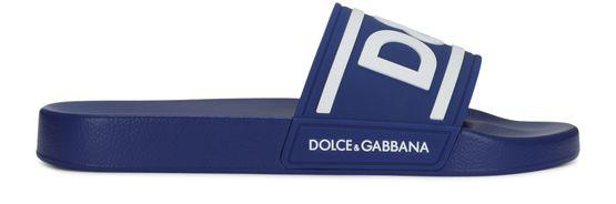 Rubber beachwear sliders with DG logo by DOLCE&GABBANA