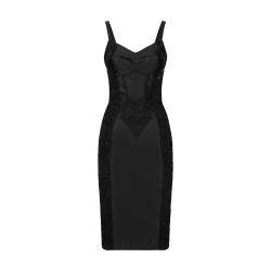 Satin and lace corset dress by DOLCE&GABBANA