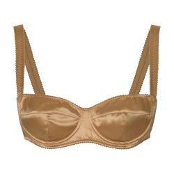 Satin balconette bra by DOLCE&GABBANA