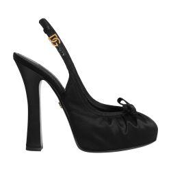 Satin slingbacks by DOLCE&GABBANA