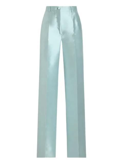 Shantung silk trousers by DOLCE&GABBANA