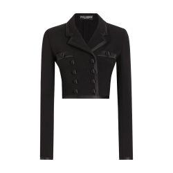 Short double-breasted wool jacket by DOLCE&GABBANA