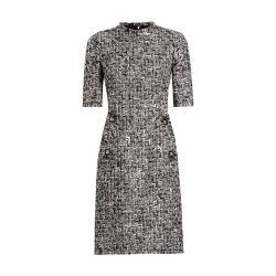 Short sleeves tweed midi dress by DOLCE&GABBANA