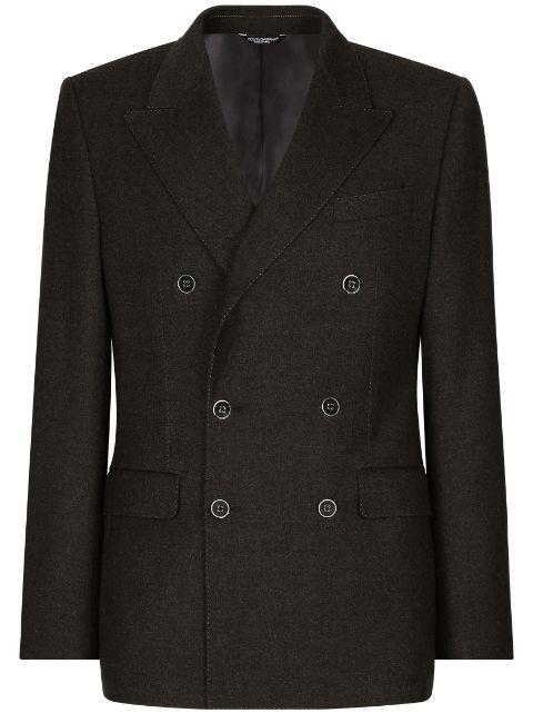 Sicilia-fit double-breasted blazer by DOLCE&GABBANA