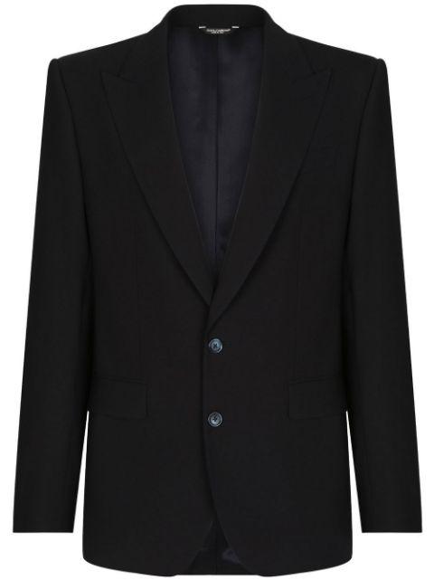 Sicilia-fit single-breasted suit by DOLCE&GABBANA