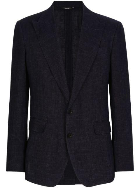 Sicilia peak-lapels blazer by DOLCE&GABBANA