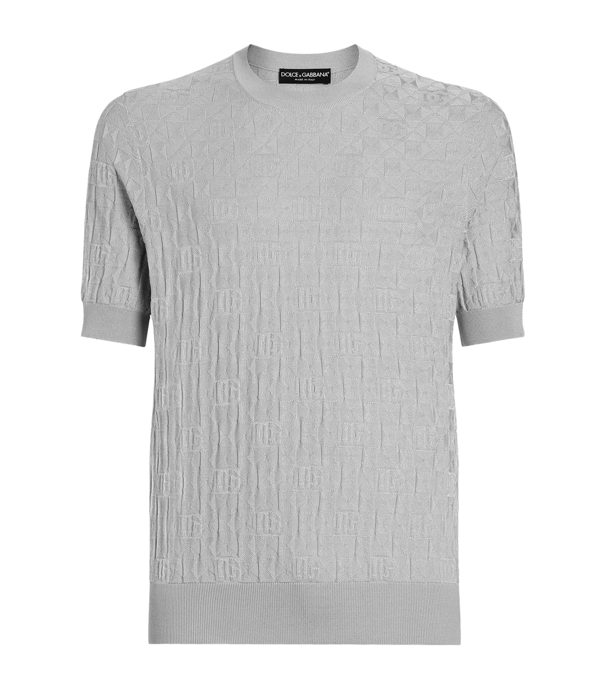 Silk Monogram Sweater by DOLCE&GABBANA