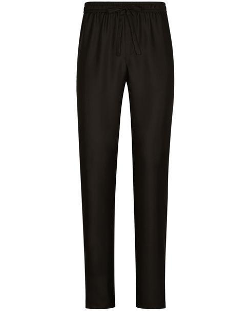 Silk jogging pants by DOLCE&GABBANA