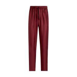 Silk pajama pants with logo by DOLCE&GABBANA