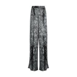 Silk satin pajama pants fur print by DOLCE&GABBANA