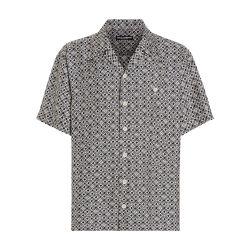 Silk shirt with tie print by DOLCE&GABBANA