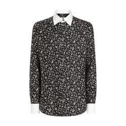 Silk shirt with tie print by DOLCE&GABBANA