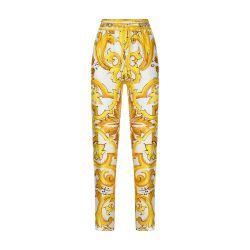 Silk twill pants by DOLCE&GABBANA