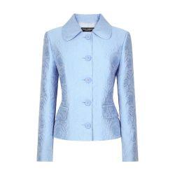 Single-breasted floral Gabbana jacket by DOLCE&GABBANA