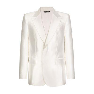 Single-breasted stretch wool jacket by DOLCE&GABBANA