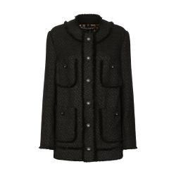 Single-breasted tweed jacket by DOLCE&GABBANA