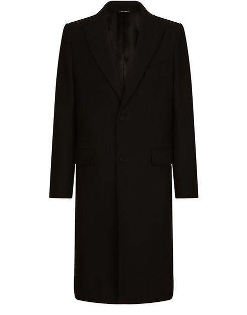 Single-breasted wool coat by DOLCE&GABBANA