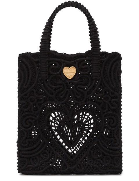 Small cordonetto lace shopper by DOLCE&GABBANA