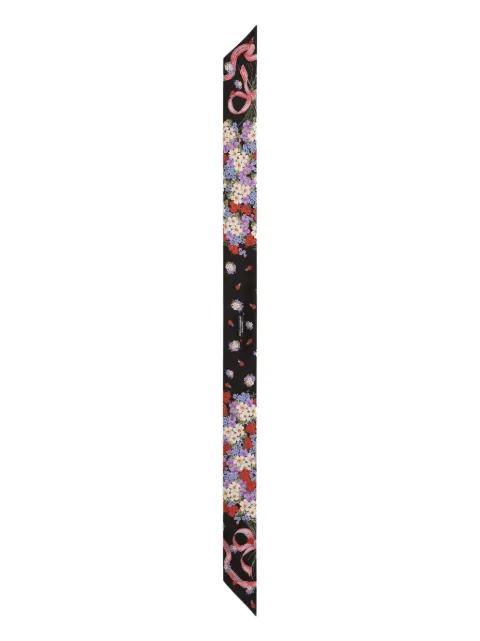 Small floral-print silk twill bandeau by DOLCE&GABBANA