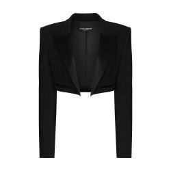 Spencer wool gabardine tuxedo jacket by DOLCE&GABBANA