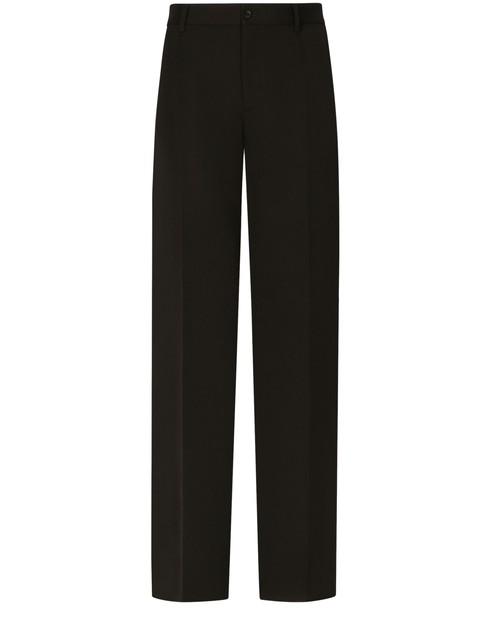 Straight-Leg Wool Trousers by DOLCE&GABBANA