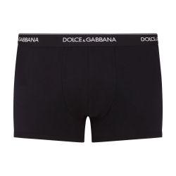 Stretch cotton boxers two-pack by DOLCE&GABBANA