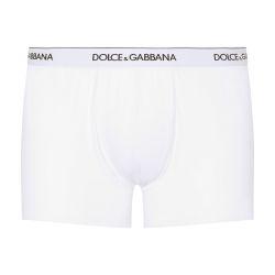 Stretch cotton boxers two-pack by DOLCE&GABBANA