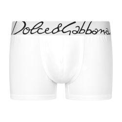 Stretch cotton regular-fit boxers by DOLCE&GABBANA