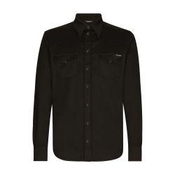 Stretch denim shirt by DOLCE&GABBANA