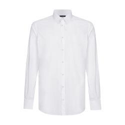 Stretch poplin Gold-fit shirt by DOLCE&GABBANA