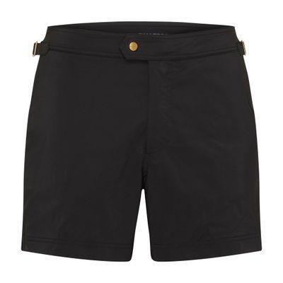 Swim shorts with DG patch by DOLCE&GABBANA