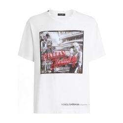 T-shirt with Italian Holiday print by DOLCE&GABBANA