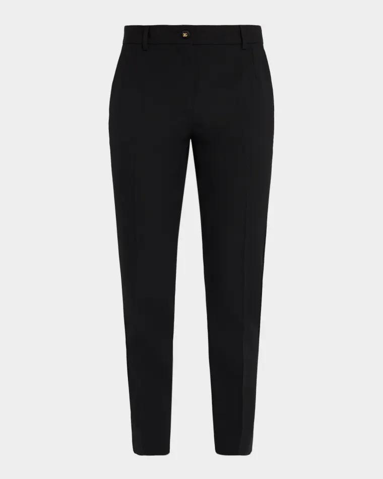Tailored Wool-Blend Pants by DOLCE&GABBANA