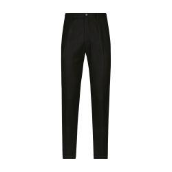 Tailored wool flannel pants by DOLCE&GABBANA