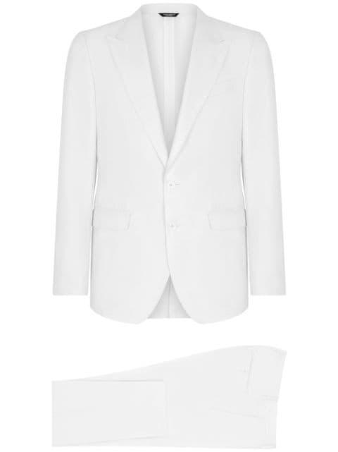 Taormina-fit single-breasted suit by DOLCE&GABBANA