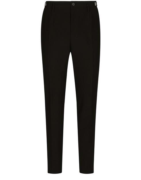 Technical Fabric Pants with Metal DG Logo by DOLCE&GABBANA