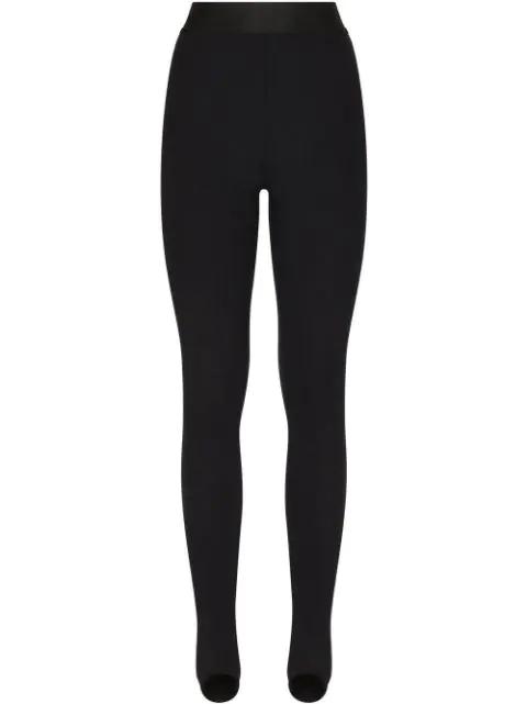 Technical jersey leggings with branded elastic by DOLCE&GABBANA