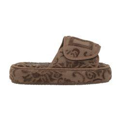 Terry cotton plateau slippers by DOLCE&GABBANA
