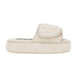 Terry cotton plateau slippers by DOLCE&GABBANA