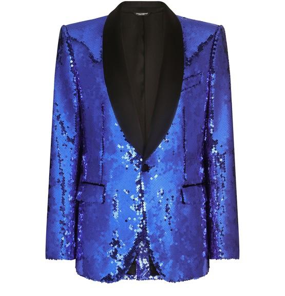 Tuxedo in sequins Sicily Single-Breasted by DOLCE&GABBANA