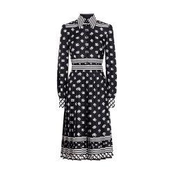 Twill calf-length shirt dress by DOLCE&GABBANA