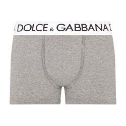 Two-way-stretch regular-fit boxers by DOLCE&GABBANA