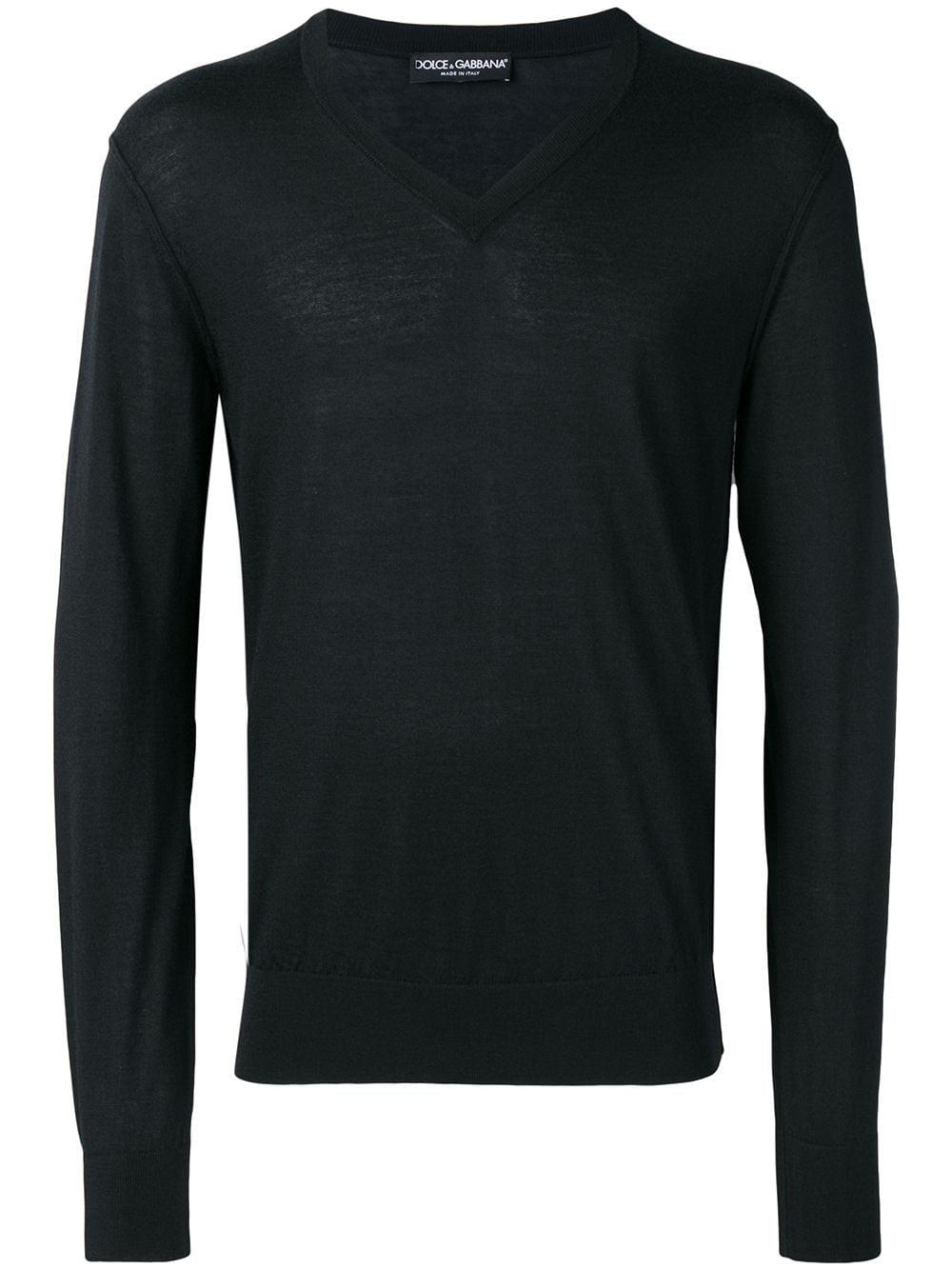 V-neck knitted jumper by DOLCE&GABBANA