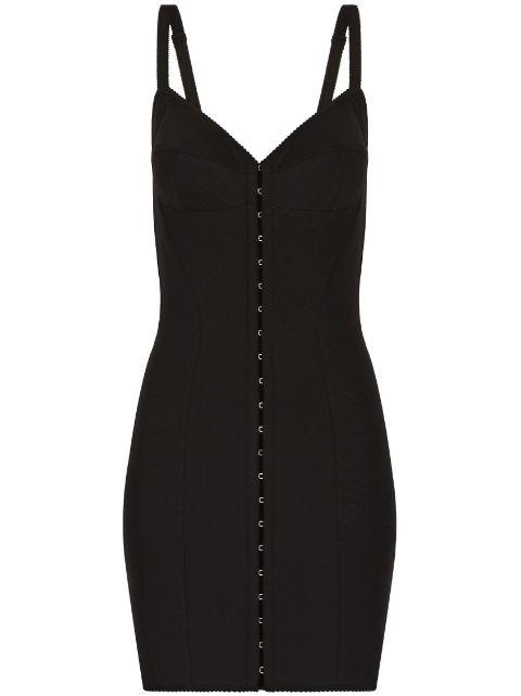 V-neck minidress by DOLCE&GABBANA