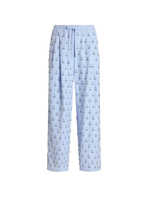 Vanity Trousers with Embroidery by DOLCE&GABBANA