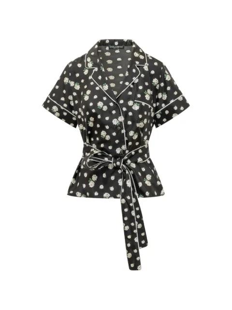 Vanity floral-print shirt by DOLCE&GABBANA
