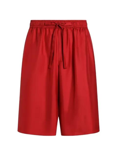Vanity silk twill bermuda by DOLCE&GABBANA