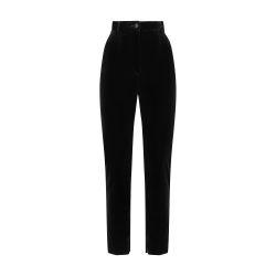 Velvet cigarette pants by DOLCE&GABBANA