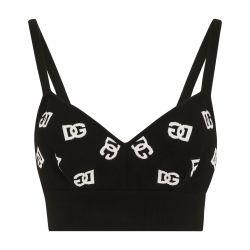 Viscose bralette top by DOLCE&GABBANA