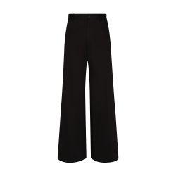 Wide-leg stretch cotton pants by DOLCE&GABBANA
